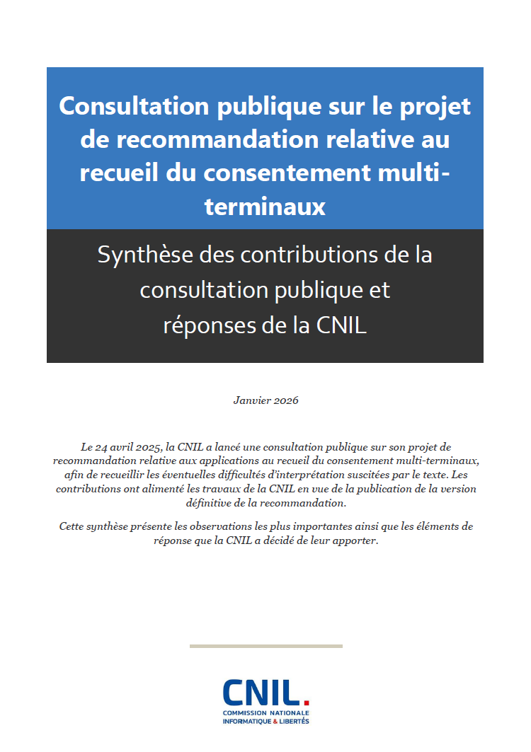 Recommandation proposant des modalités pratiques de mise en conformité en cas de recours aux "cookies et autres traceurs"