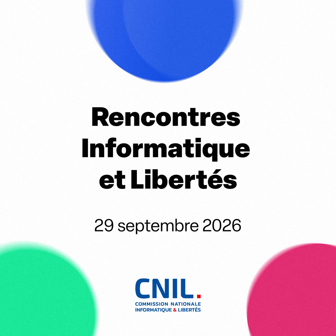 Rencontres Informatique & Libertés - 29 septembre 2026